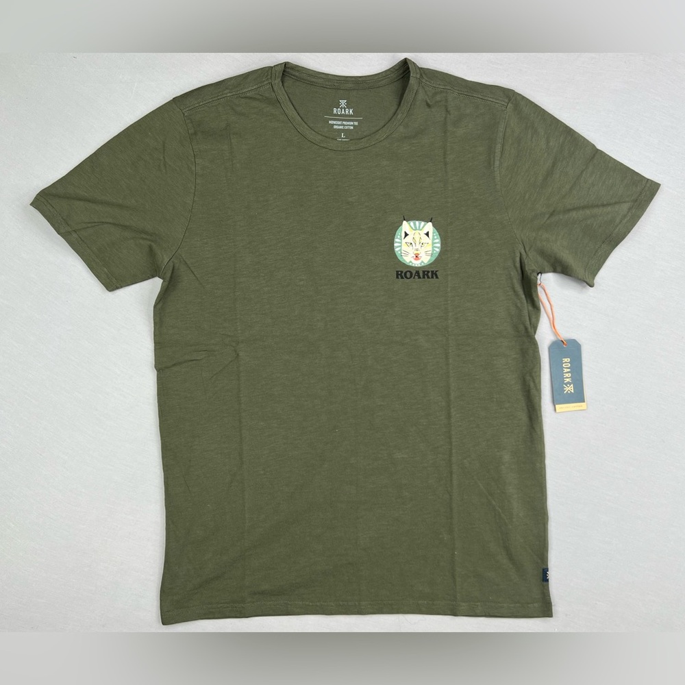 ROARK HELKATTS ORGANIC COTTON MIDWEIGHT PREMIUM T SHIRT